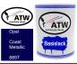 Preview: Opel, Coast Metallic, 889T: 1L Lackdose, von ATW Autoteile West.